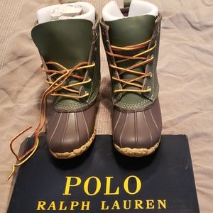 NWT Polo kids rain boots